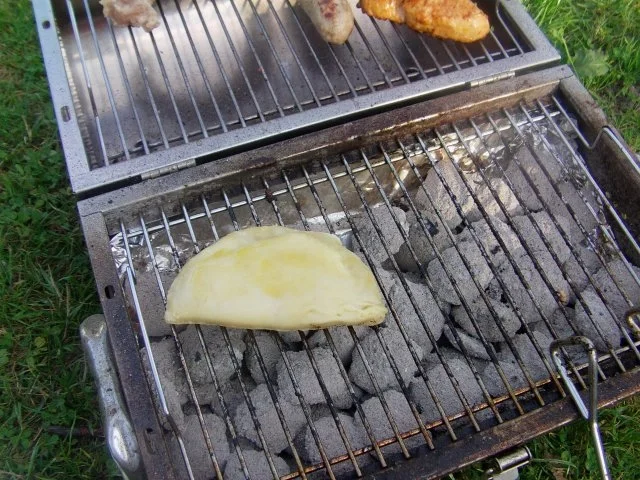 Gefüllte Teigtaschen vom Grill - Rezept - Bild Nr. 7
