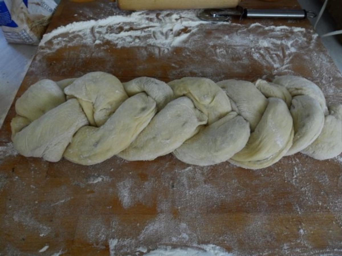 Mandel Marzipan Zopf - einfach - von sylvia57