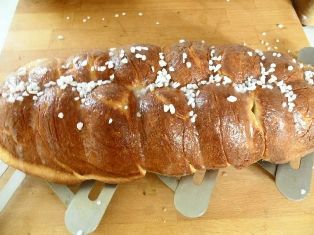 Mandel-Marzipan-Zopf - Rezept