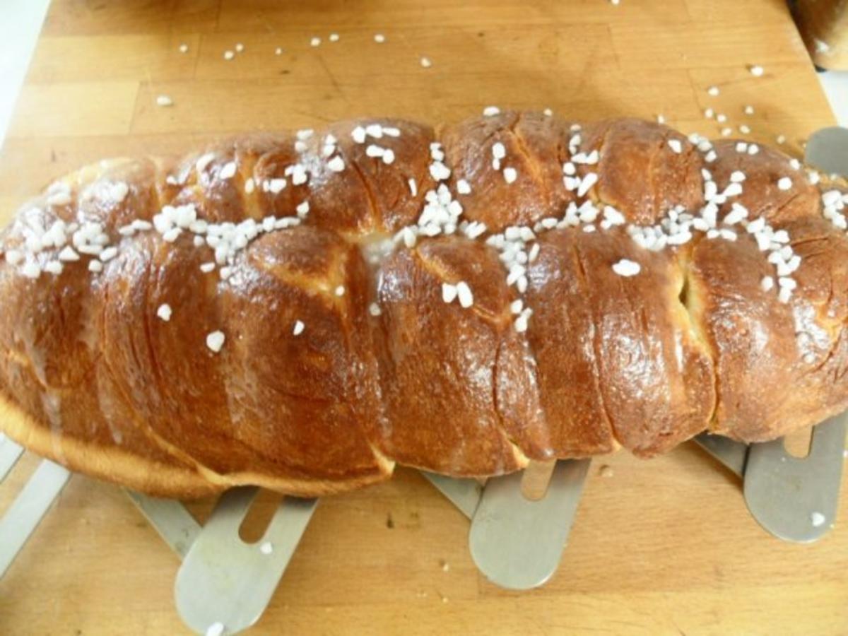 Mandel Marzipan Zopf - einfach - von sylvia57