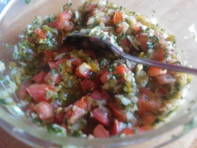 Spargel-Carpaccio mit Jalapeno-Salsa (Feuer pur) - Rezept - Bild Nr. 3