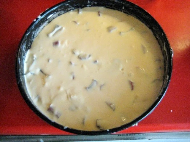 Rezept: ** Rez. 250 ** Rhabarberkuchen mit Schmandguss Bild Nr. 10 ** Rez. 250 ** Rhabarberkuchen mit Schmandguss - Rezept - Bild Nr. 10