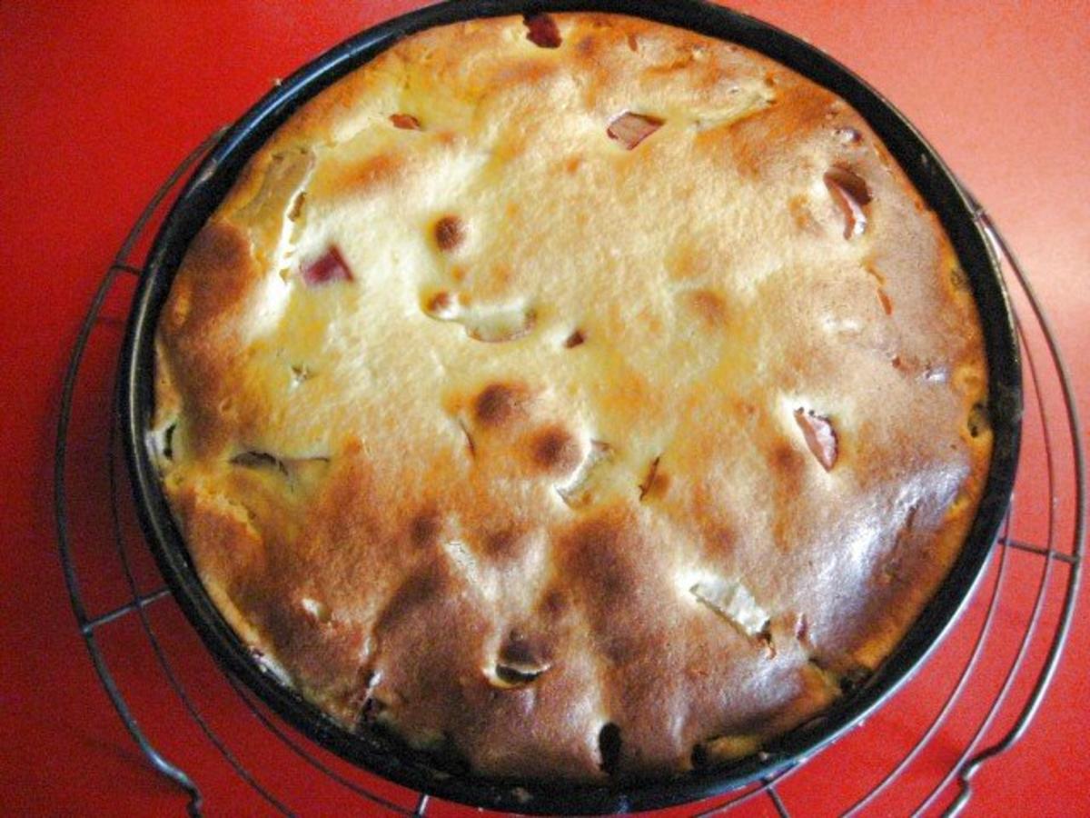 ** Rez. 250 ** Rhabarberkuchen mit Schmandguss - Rezept - kochbar.de