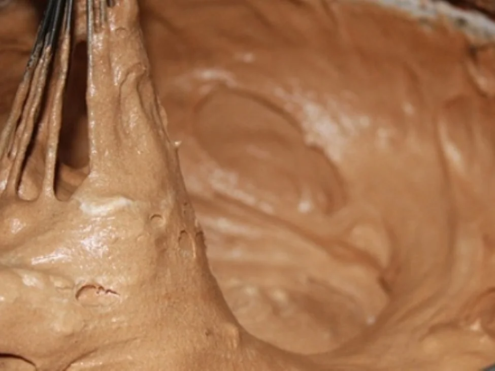 Nussnougat Schnitten mit Pfirsich Sahnehaube - Rezept - Bild Nr. 17