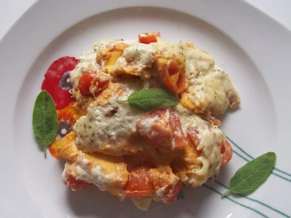 Schnelles Nudelgratin mit würziger Käsecreme und Cherrytomaten - Rezept - Bild Nr. 10