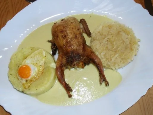 Gefüllte Wachteln - Rezept