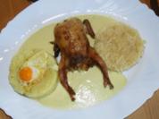 Gefüllte Wachteln - Rezept