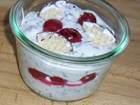 Schwarzwaldschäumchen - Rezept