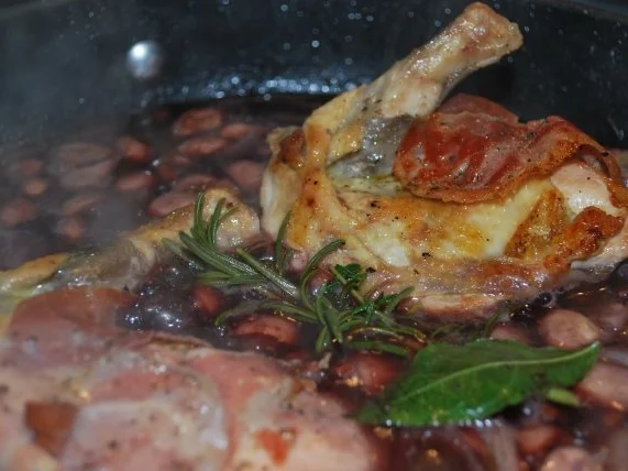 Perlhuhnbrust au vin - Rezept - Bild Nr. 3