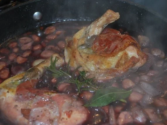 Perlhuhnbrust au vin - Rezept - Bild Nr. 4