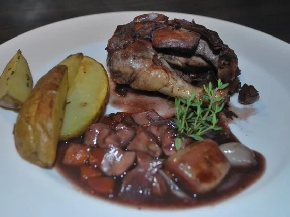 Perlhuhnbrust au vin - Rezept - Bild Nr. 5