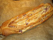 Gerolltes Zwiebelbrot mit Pizzateig - Rezept