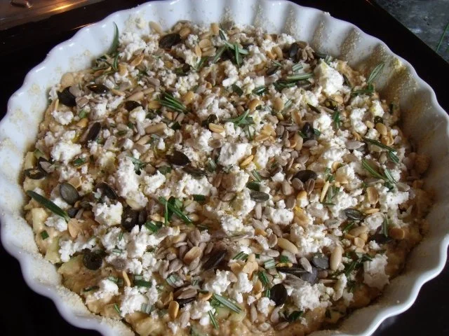 Rezept: Schafkäse-Zucchini-Tarte Bild Nr. 2 Schafkäse-Zucchini-Tarte - Rezept - Bild Nr. 2