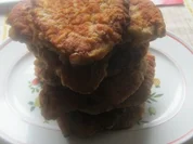NT-Schnitzelturm mit scharfer Sauce - Rezept