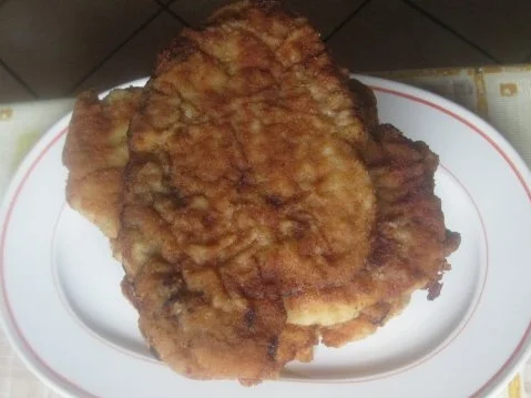 NT-Schnitzelturm mit scharfer Sauce - Rezept - Bild Nr. 2