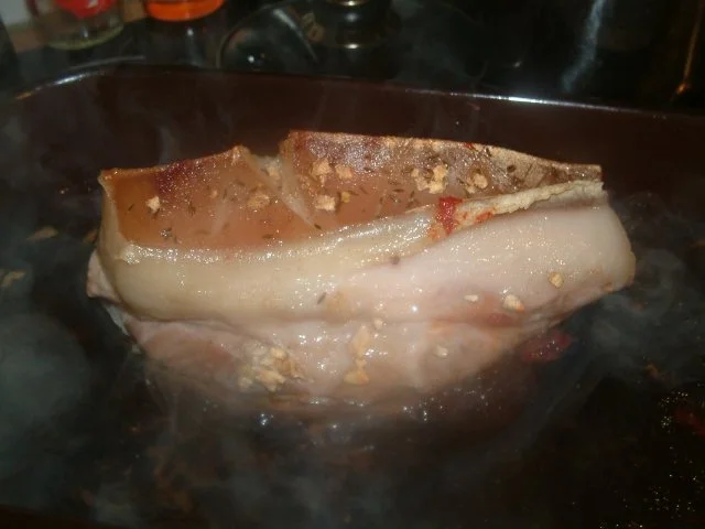 Krustenbraten an Balsamico-Waldfruchtsauce - Rezept - Bild Nr. 3