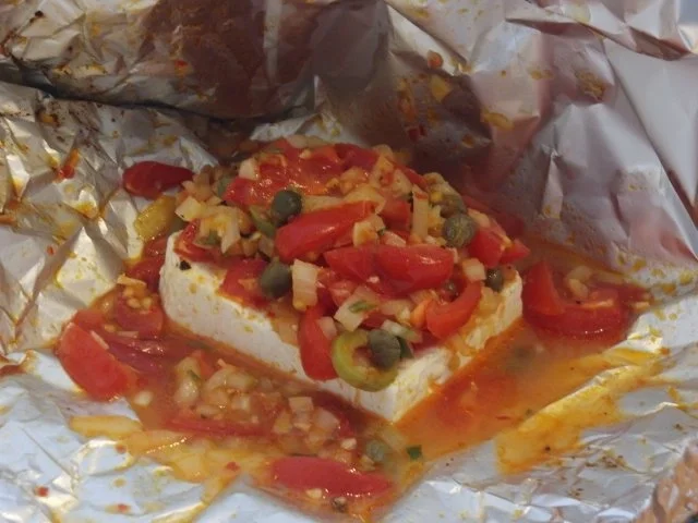 Rezept: gebackene Schafskäse-Päckchen gebackene Schafskäse-Päckchen - Rezept