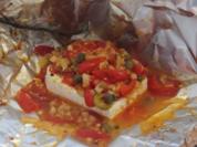 gebackene Schafskäse-Päckchen - Rezept