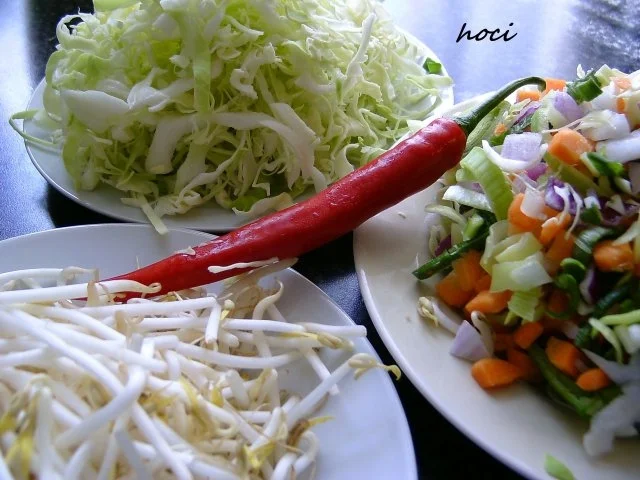 Rezept: Candlelightdinner zw. " HARAKIRI - Fleisch " & Blätterteigbällchen gefüllt mit Wokgemüse Bild Nr. 4 Candlelightdinner zw. " HARAKIRI - Fleisch " & Blätterteigbällchen gefüllt mit Wokgemüse - Rezept - Bild Nr. 4