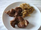 Kotelett mit Curry-Zwiebeln - Rezept