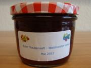 Rote Trauben-Waldmeister Gelee - Rezept