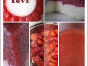 Erdbeermus Kokostorte ohne Boden zum Valentinstag - Rezept - Bild Nr. 16