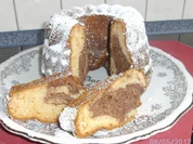 Mini-Hermann........Marmorkuchen mit Mandeln - Rezept