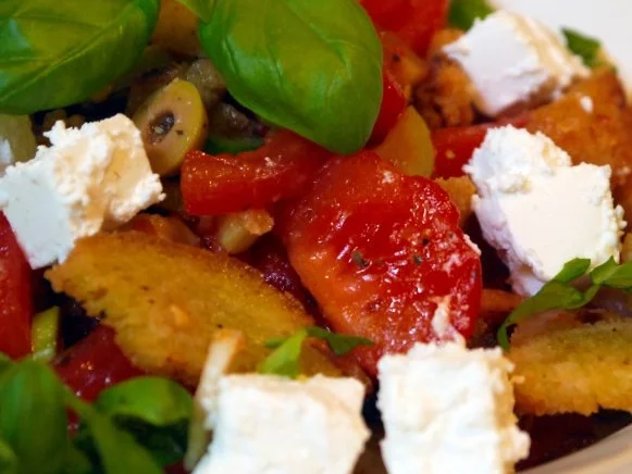 Rezept: Einfacher Brotsalat Bild Nr. 11 Einfacher Brotsalat - Rezept - Bild Nr. 11