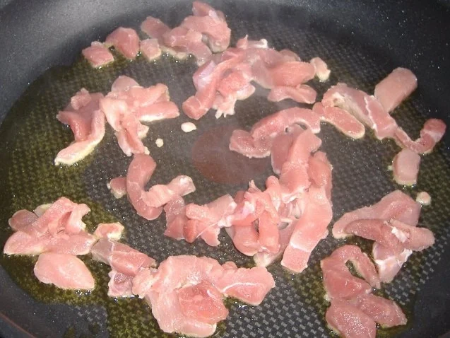 Schnetzelfleisch mit Paprika - Rezept - Bild Nr. 2