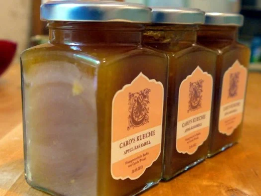 Apfel-Karamell-Aufstrich mit Fleur de Sel - Rezept