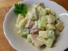Schinken-Gurke-Käsesalat - Rezept