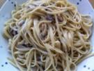 Pasta in Pilz-Sahnesauce - Rezept