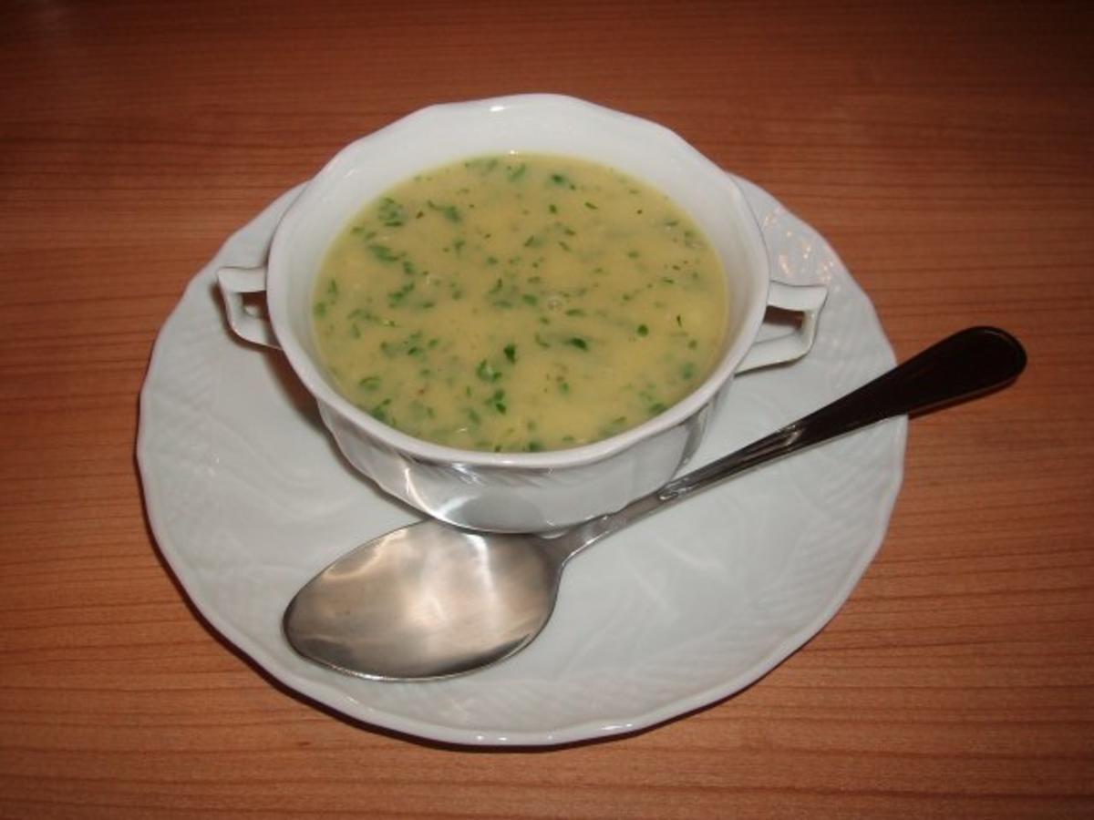 Kerbelsuppe mit Kerbel aus Mamas Garten Rezept mit Bild kochbar.de