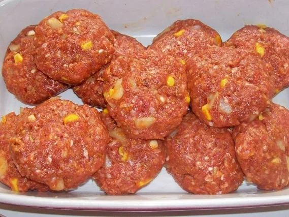 Grillen: Würzige Chili-Mais-Frikadellen - Rezept - Bild Nr. 3