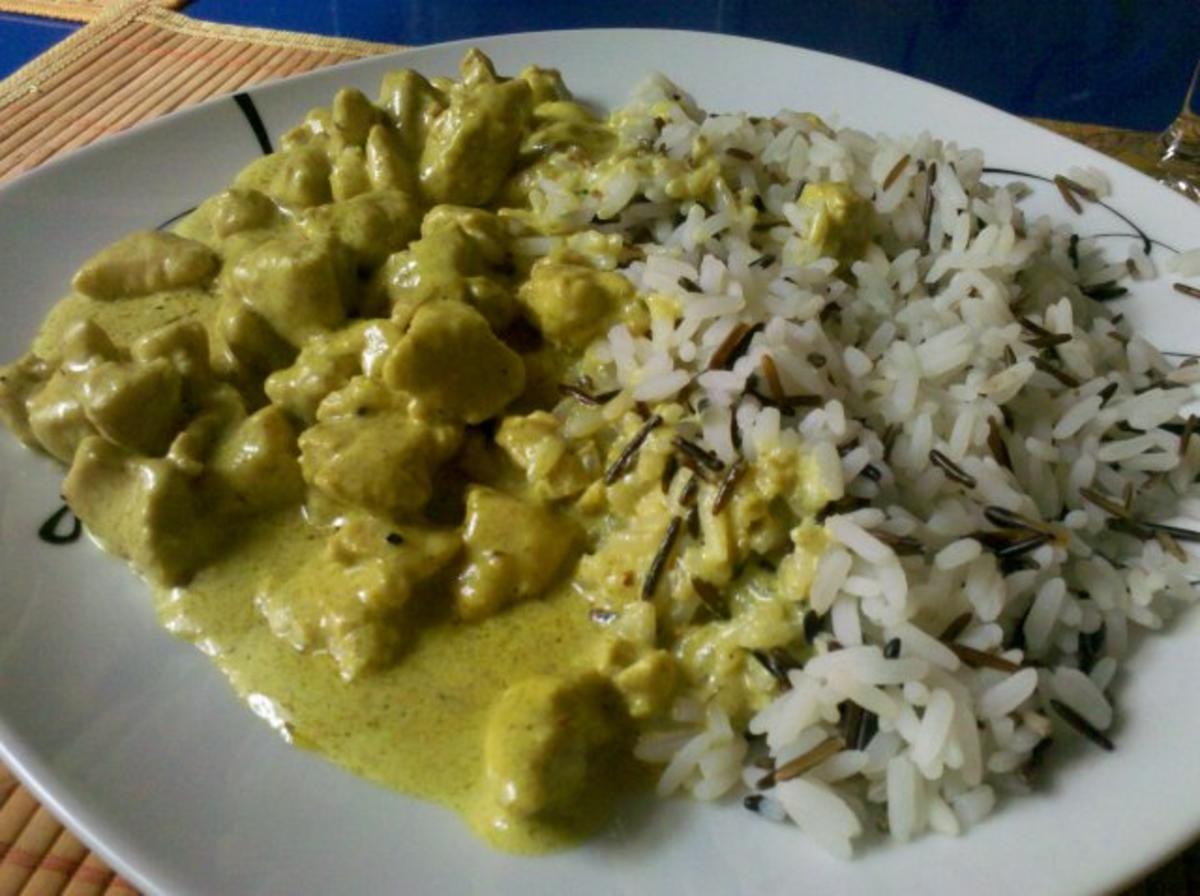 Geflügel: Green-Curry-Sahnegeschnetzeltes mit Wildreis - Rezept By
Publicity