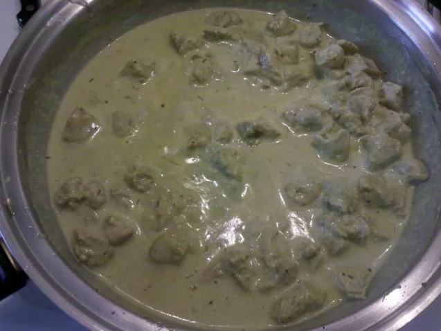 Geflügel: Green-Curry-Sahnegeschnetzeltes mit Wildreis - Rezept - Bild Nr. 6