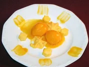 Mango-Chili-Sorbet mit Mango-Espuma - Rezept