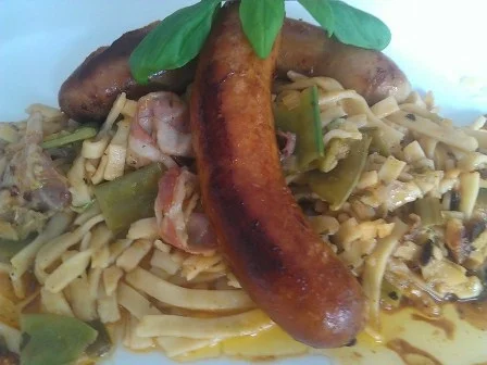 Bratwurst mit Nudelpfanne à la Biggi - Rezept - Bild Nr. 19