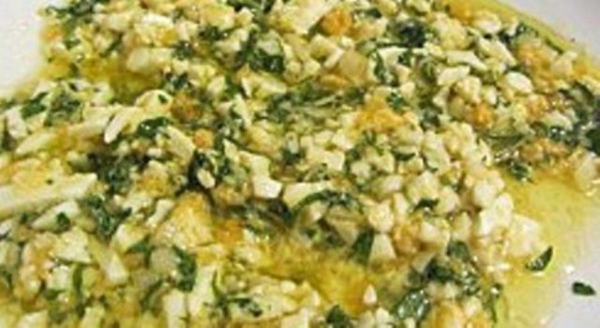 Warmer Kartoffelsalat mit Ei und Knoblauch - Rezept - Bild Nr. 12