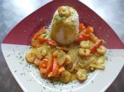 King Prawns Provencal mit Smoothie-Sauce - Rezept