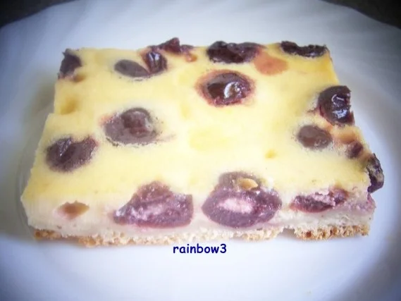 Rezept: Backen: Kirsch-Mascarpone-Kuchen Backen: Kirsch-Mascarpone-Kuchen - Rezept