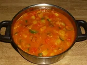 Rezept: Grillfleisch-Gemรผse Eintopf Grillfleisch-Gemรผse Eintopf - Rezept