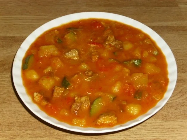 Grillfleisch-Gemüse Eintopf - Rezept - Bild Nr. 2