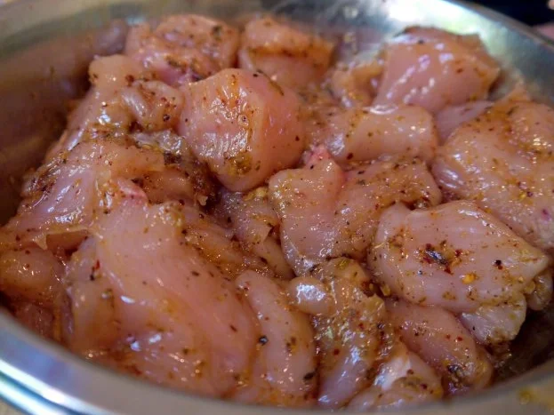 Scharfes Huhn im Weizen - Rezept - Bild Nr. 6