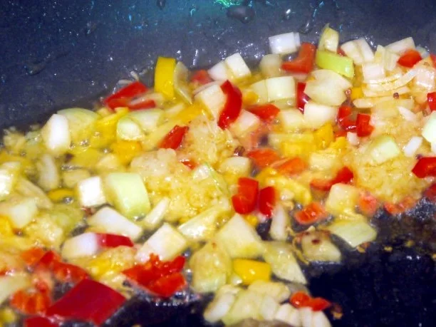 Scharfes Huhn im Weizen - Rezept - Bild Nr. 10