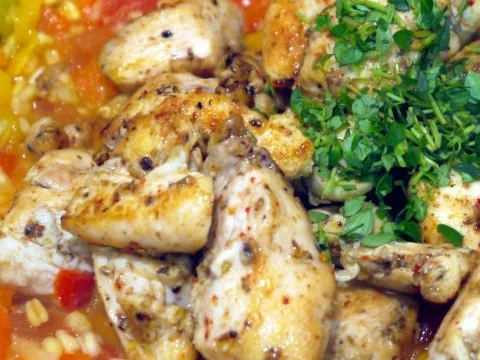 Scharfes Huhn im Weizen - Rezept - Bild Nr. 14