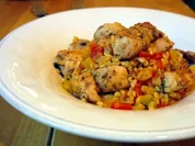 Rezept: Scharfes Huhn im Weizen Scharfes Huhn im Weizen - Rezept