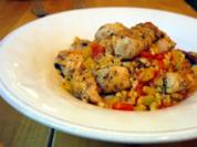 Scharfes Huhn im Weizen - Rezept