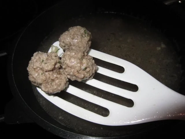 Glasnudelsalat mit Fleischbällchen - Rezept - Bild Nr. 7