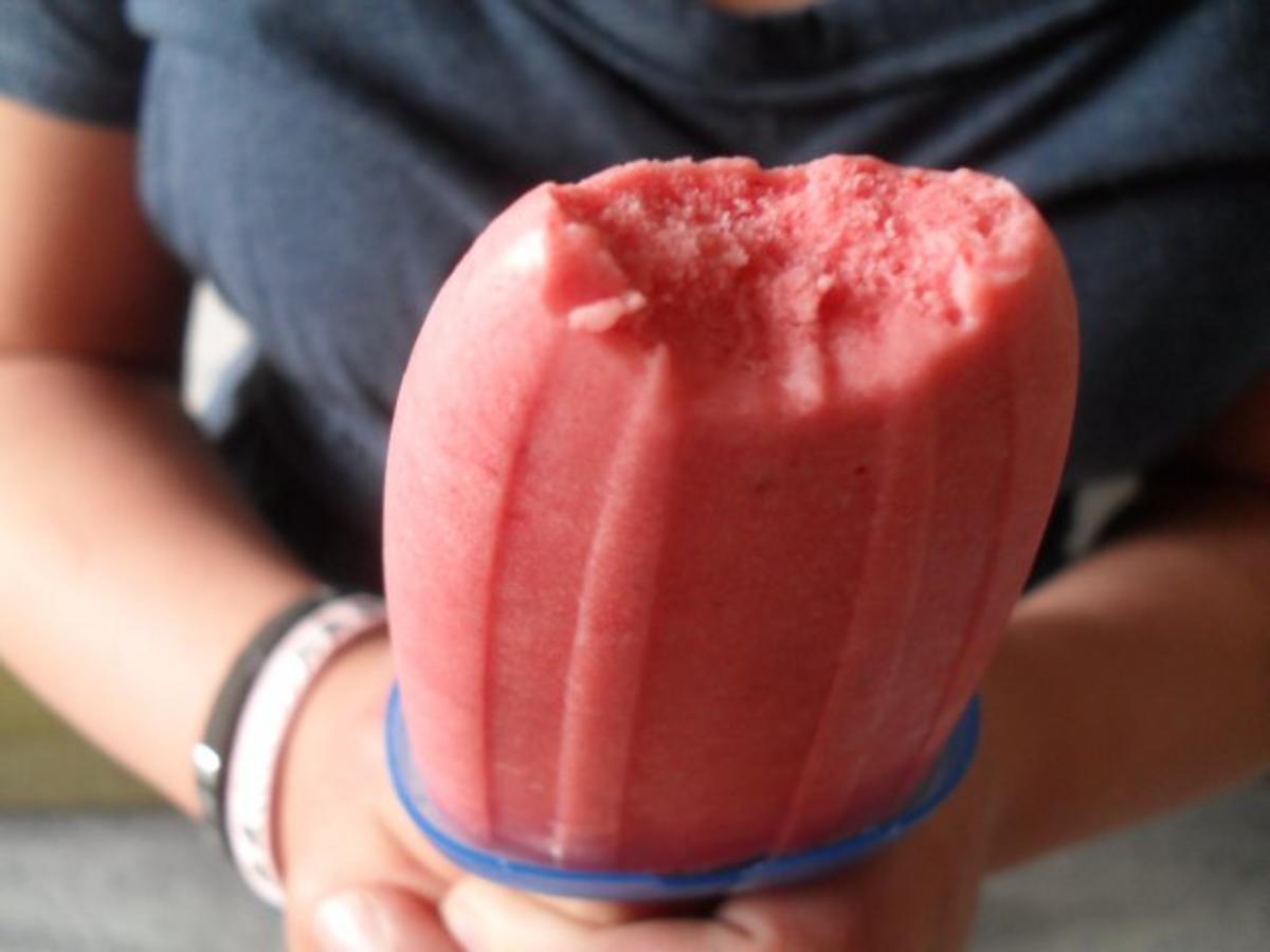 Erdbeer Eis - Rezept - Bild Nr. 5